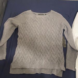 cyrus thick grey sweater